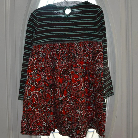 J KHAKI Girls Striped Western Tunic Dress Size 6 - Picture 2 of 4